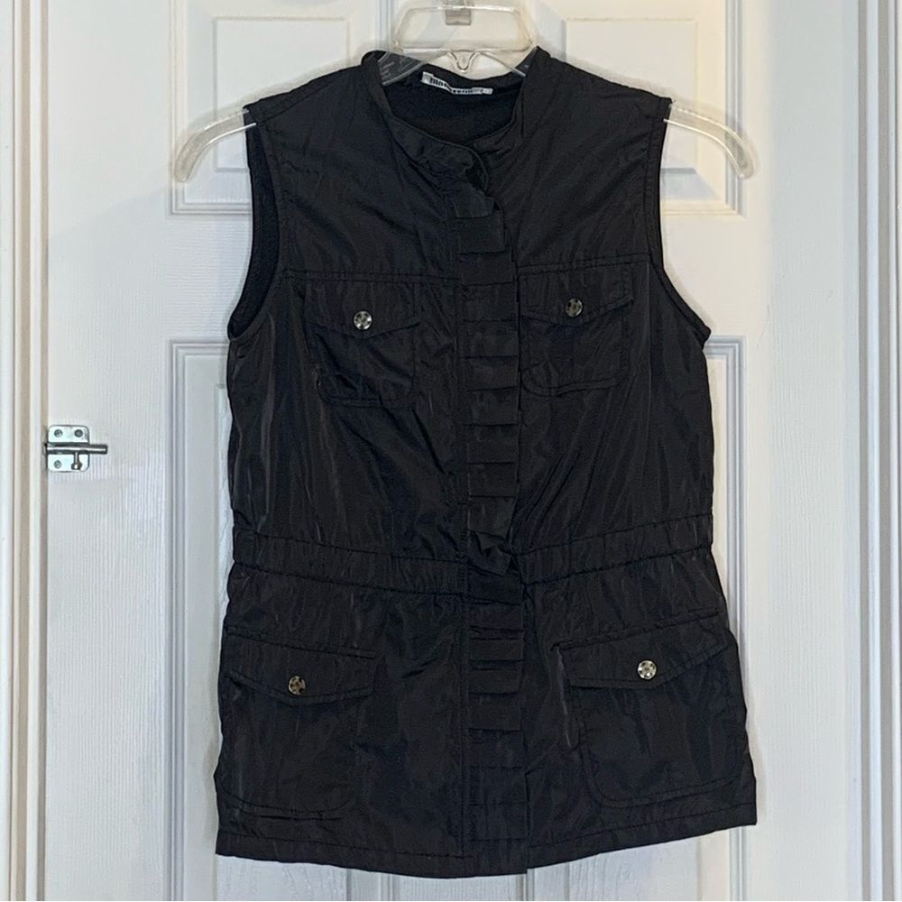 Mono Reno Black Full Zip Vest Black Size Large
